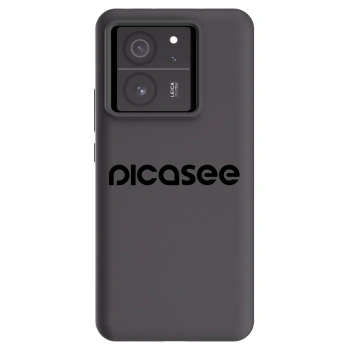 Picasee crna silikonska maskica za Xiaomi 13T - Picasee - new logo - black
