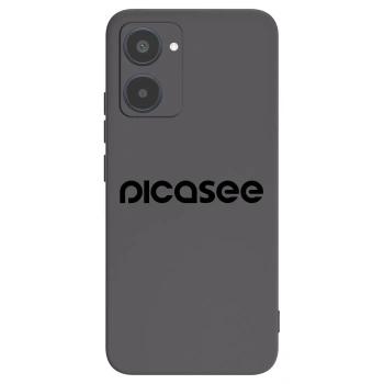 Picasee crna silikonska maskica za Realme 10 4G - Picasee - new logo - black