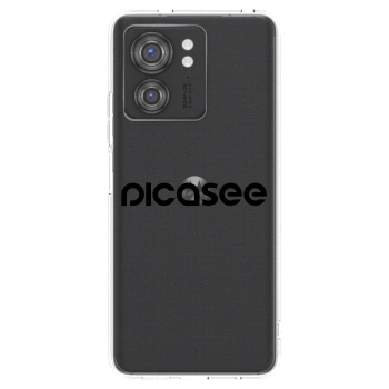 Picasee silikonska prozirna maskica za Motorola Edge 40 - Picasee - new logo - black