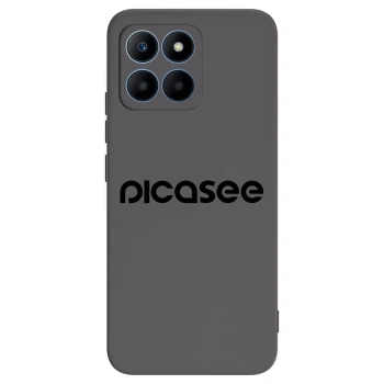 Picasee crna silikonska maskica za Honor 70 Lite - Picasee - new logo - black