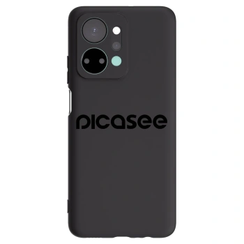 Picasee crna silikonska maskica za Honor X7a - Picasee - new logo - black