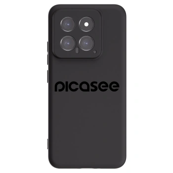 Picasee crna silikonska maskica za Xiaomi 14 - Picasee - new logo - black
