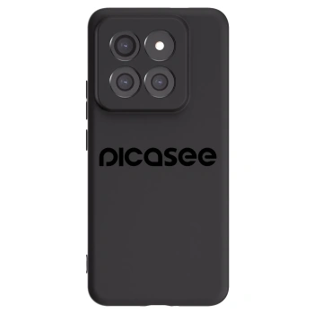 Picasee crna silikonska maskica za Xiaomi 14 Pro - Picasee - new logo - black