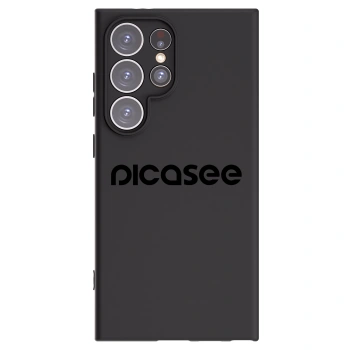 Picasee crna silikonska maskica za Samsung Galaxy S24 Ultra S928B 5G - Picasee - new logo - black