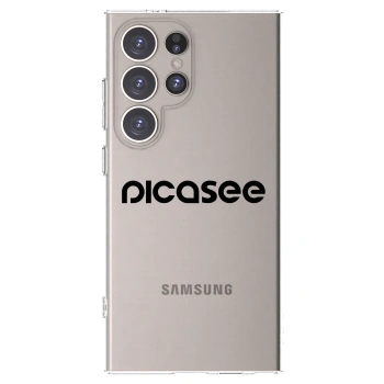 Picasee silikonska prozirna maskica za Samsung Galaxy S24 Ultra S928B 5G - Picasee - new logo - black