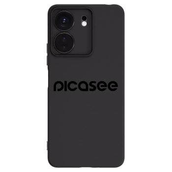 Picasee crna silikonska maskica za Xiaomi Redmi 13C 4G - Picasee - new logo - black