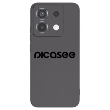 Picasee crna silikonska maskica za Xiaomi Poco X6 - Picasee - new logo - black