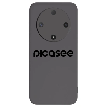 Picasee crna silikonska maskica za Honor Magic6 Lite 5G - Picasee - new logo - black