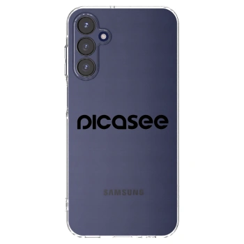 Picasee silikonska prozirna maskica za Samsung Galaxy A15 A155F 4G - Picasee - new logo - black