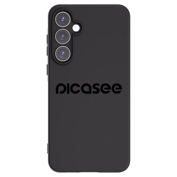 Picasee crna silikonska maskica za Samsung Galaxy A55 5G A556B - Picasee - new logo - black