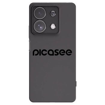 Picasee crna silikonska maskica za Xiaomi Redmi Note 13 Pro 4G - Picasee - new logo - black