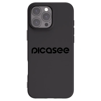 Picasee crna silikonska maskica za Apple iPhone 16 Pro Max - Picasee - new logo - black