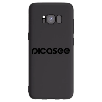 Picasee crna silikonska maskica za Samsung Galaxy S8 G950F - Picasee - new logo - black