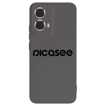 Picasee crna silikonska maskica za Motorola Moto G85 - Picasee - new logo - black
