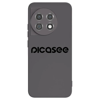 Picasee crna silikonska maskica za OnePlus 11 5G - Picasee - new logo - black