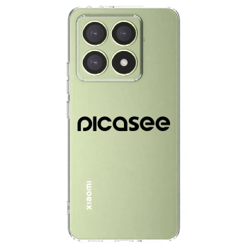 Picasee silikonska prozirna maskica za Xiaomi 14T - Picasee - new logo - black
