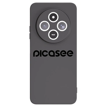 Picasee crna silikonska maskica za Xiaomi Redmi 14C - Picasee - new logo - black
