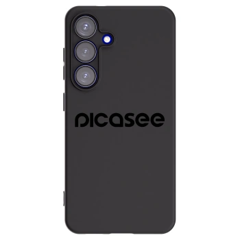 Picasee crna silikonska maskica za Samsung Galaxy S25 5G - Picasee - new logo - black
