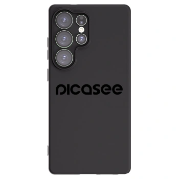 Picasee crna silikonska maskica za Samsung Galaxy S25 Ultra 5G - Picasee - new logo - black