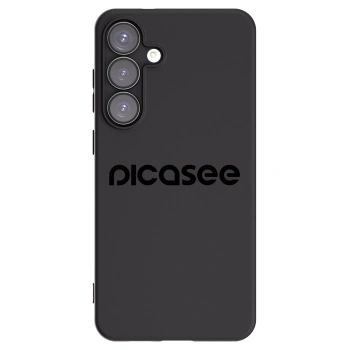 Picasee crna silikonska maskica za Samsung Galaxy S25+ 5G - Picasee - new logo - black