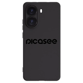Picasee crna silikonska maskica za Xiaomi Poco X7 Pro 5G - Picasee - new logo - black
