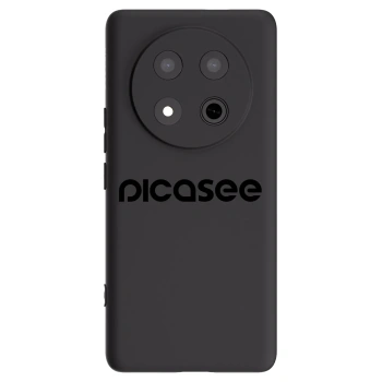 Picasee crna silikonska maskica za Honor Magic7 Lite 5G - Picasee - new logo - black