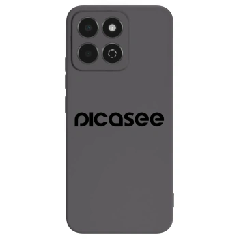 Picasee crna silikonska maskica za Honor 200 Smart 5G - Picasee - new logo - black