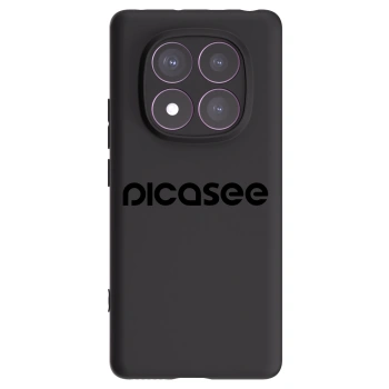 Picasee crna silikonska maskica za Xiaomi Redmi Note 14 Pro 4G - Picasee - new logo - black