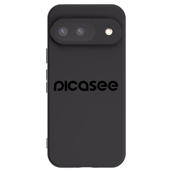 Picasee crna silikonska maskica za Google Pixel 9 - Picasee - new logo - black