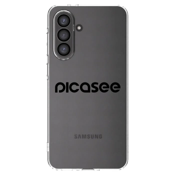 Picasee silikonska prozirna maskica za Samsung Galaxy A56 5G A566B - Picasee - new logo - black