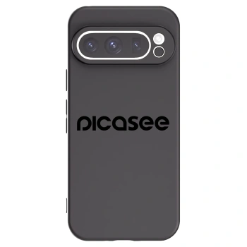 Picasee crna silikonska maskica za Google Pixel 9 Pro - Picasee - new logo - black