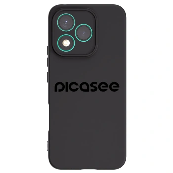 Picasee crna silikonska maskica za Honor 400 Lite 5G - Picasee - new logo - black