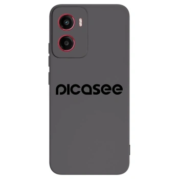 Picasee crna silikonska maskica za Motorola Moto G05 - Picasee - new logo - black