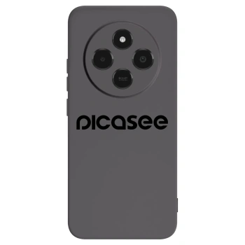 Picasee crna silikonska maskica za Xiaomi Poco C75 - Picasee - new logo - black