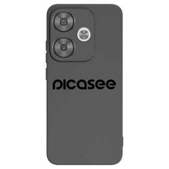 Picasee crna silikonska maskica za Xiaomi Poco F6 - Picasee - new logo - black