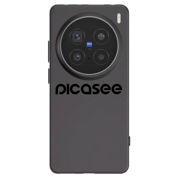 Picasee crna silikonska maskica za Vivo X200 Pro - Picasee - new logo - black