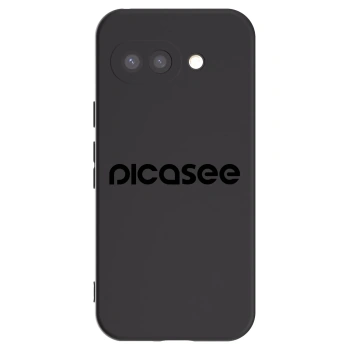 Picasee crna silikonska maskica za Google Pixel 9a - Picasee - new logo - black