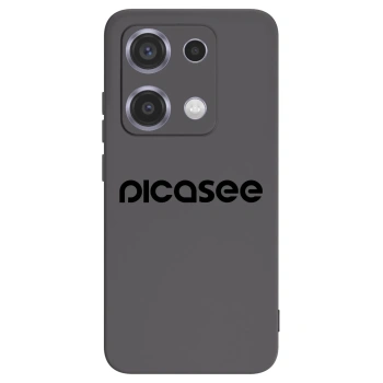 Picasee crna silikonska maskica za Xiaomi Redmi Note 14S - Picasee - new logo - black