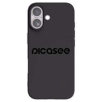 Picasee crna silikonska maskica za Apple iPhone 17 - Picasee - new logo - black