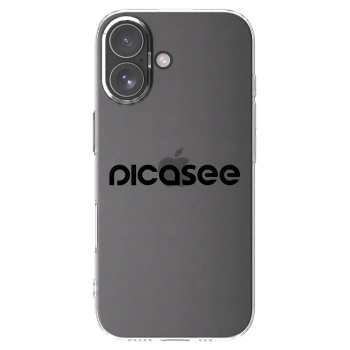 Picasee silikonska prozirna maskica za Apple iPhone 17 - Picasee - new logo - black