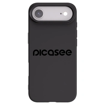Picasee crna silikonska maskica za Apple iPhone Air - Picasee - new logo - black