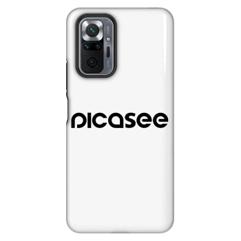 Maskica za Xiaomi Redmi Note 10 Pro - Picasee - new logo - black