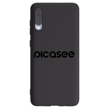 Picasee crna silikonska maskica za Samsung Galaxy A70 A705F - Picasee - new logo - black