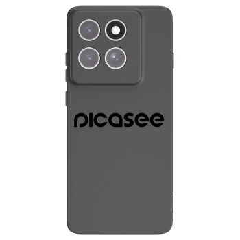 Picasee crna silikonska maskica za Motorola Edge 60 Pro - Picasee - new logo - black
