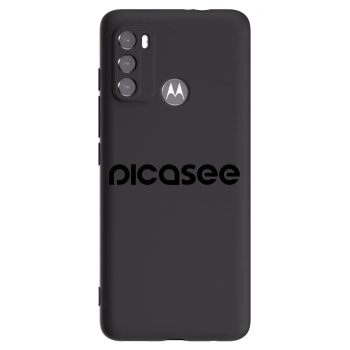 Picasee crna silikonska maskica za Motorola Edge 60 5G - Picasee - new logo - black