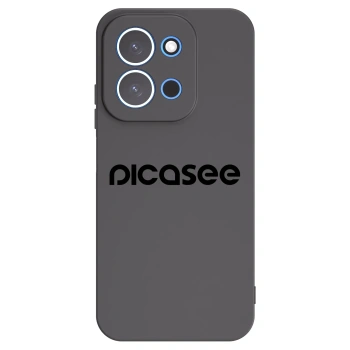 Picasee crna silikonska maskica za Xiaomi Redmi 15C 4G - Picasee - new logo - black