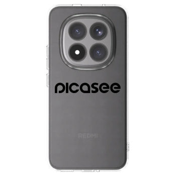 Picasee silikonska prozirna maskica za Xiaomi Redmi Note 15 Pro+ - Picasee - new logo - black