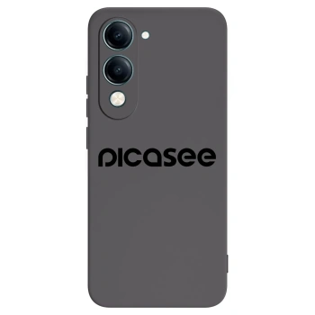 Picasee crna silikonska maskica za Vivo Y29s 5G - Picasee - new logo - black