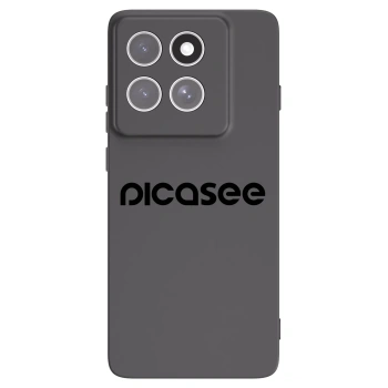 Picasee crna silikonska maskica za Motorola Edge 60 Fusion - Picasee - new logo - black