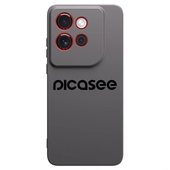 Picasee crna silikonska maskica za Motorola Edge 60 Neo 5G - Picasee - new logo - black